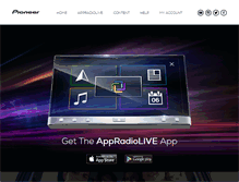 Tablet Screenshot of pioneerappradiolive.com